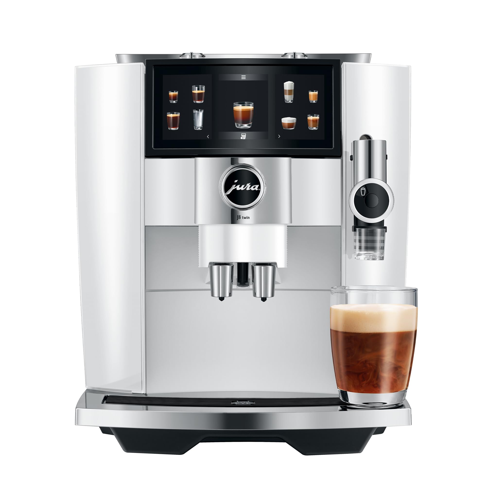 Jura J8 twin Diamond White Automatic Coffee Mach...