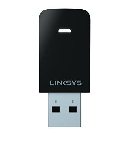 Linksys Max-Stream AC600 Dual-Band MU-MIMO USB Adapter (WUSB6100M)