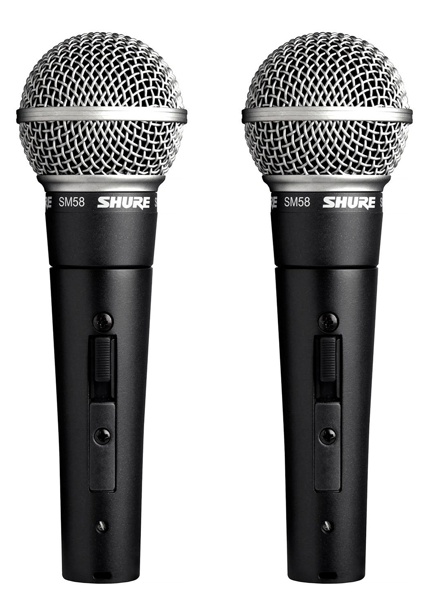 Shure Mikrofon Vokal Profesional SM58S dengan Suis Hidu...