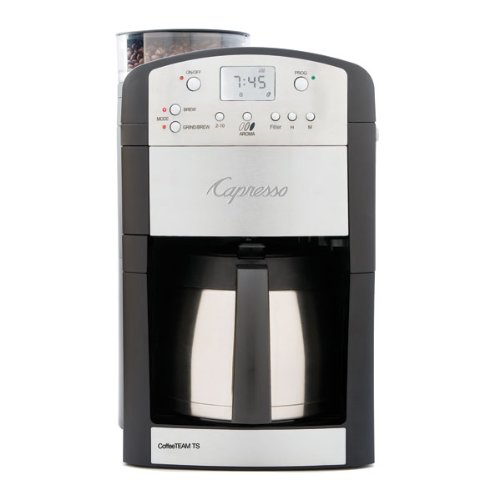 Capresso 465 CoffeeTeam TS 10-Cup Pembuat Kopi Digital ...