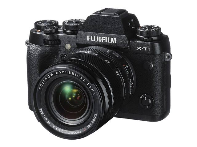 Fuji Kamera Digital Mirrorless film X-T1 16 MP dengan LCD 3.0 Inch dan Lensa XF18-55mm F2.8-4.0 R LM OIS