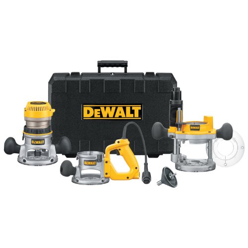 DEWALT DW618B3 12 Amp 2-1/4 Tapak Lonjak Kuasa Kuda dan...