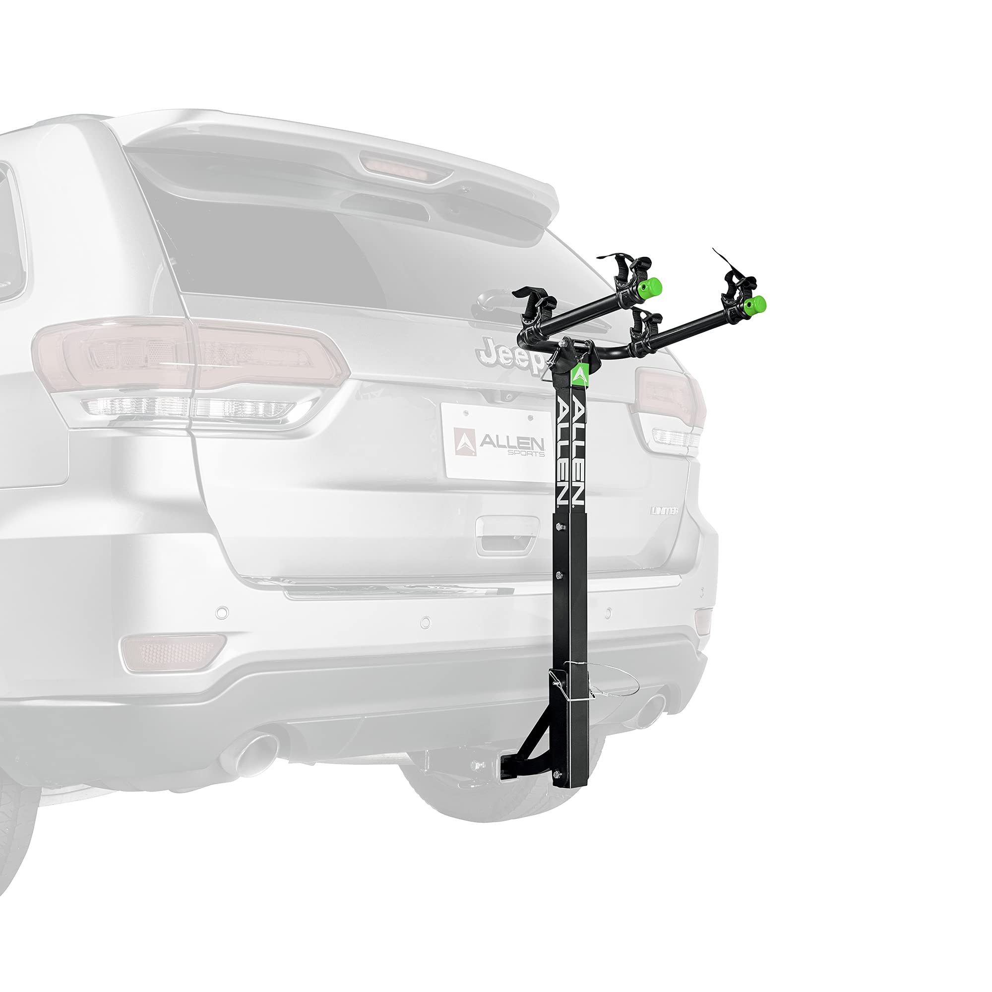 Allen Rak Hitch 2-Bike untuk 1 1/4 in. dan 2 in. Hitch