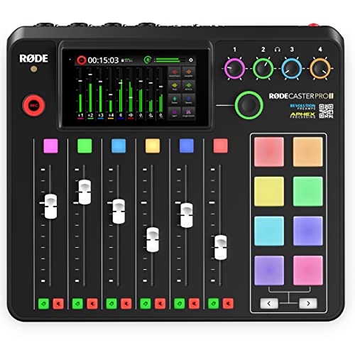 RØDE Konsol Pengeluaran Podcast Rode Rodecaster Pro II