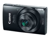 Canon PowerShot ELPH 190 IS (Hitam) dengan Zum Optik 10...