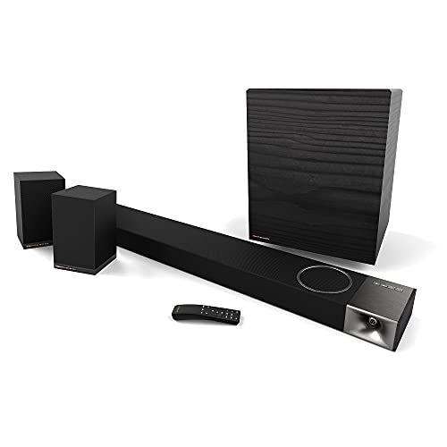 Klipsch Cinema 1200 5.1.4 Dolby Atmos Sound Bar dan Surround Sound System