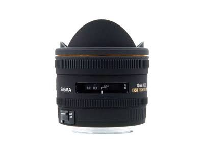 SIGMA 10mm f / 2.8 EX DC HSM Fisheye Lens untuk Canon D...