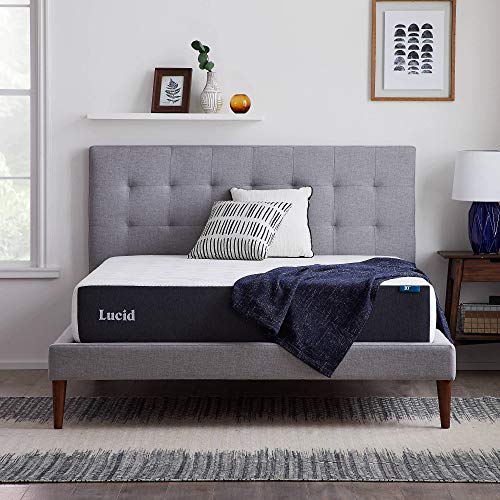 Lucid Tilam Katil Medium-Plush 10 Inch Memory Foam Konvensional