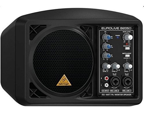 Behringer EUROLIVE B205D Sistem Pembesar Suara PA/Monitor Ultra-Kompak 150 Watt