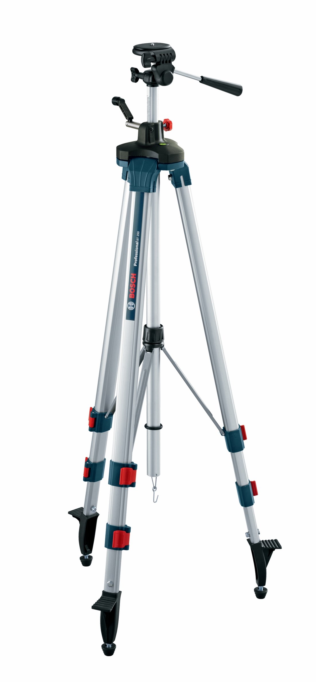 Bosch Tripod Lif Aluminium Profesional dengan Kaki Bole...