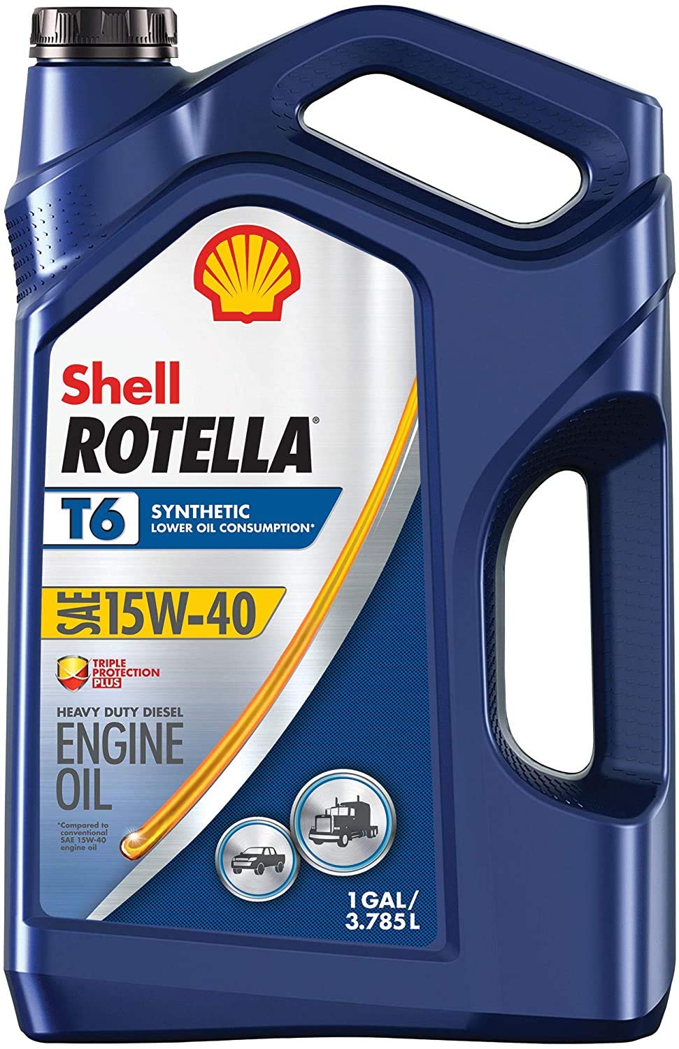 Shell Rotella Minyak Enjin Diesel Sintetik Penuh T6