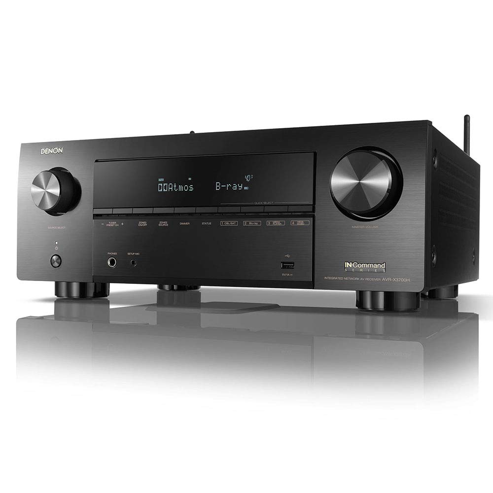 Denon Penerima AVR-X3800H 9.4-Ch (Model 2022)