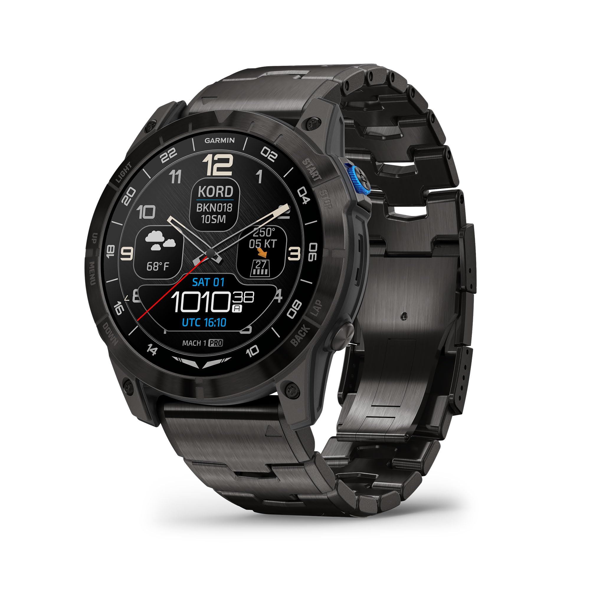 Garmin D2™ Mach 1 Pro, Aviator Smartwatch with GPS Movi...