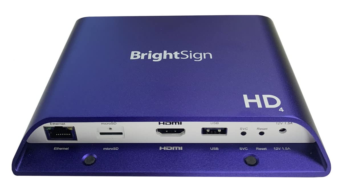 BrightSign HD1024 | Pemain HTML5 I/O HD Penuh Dikembang...