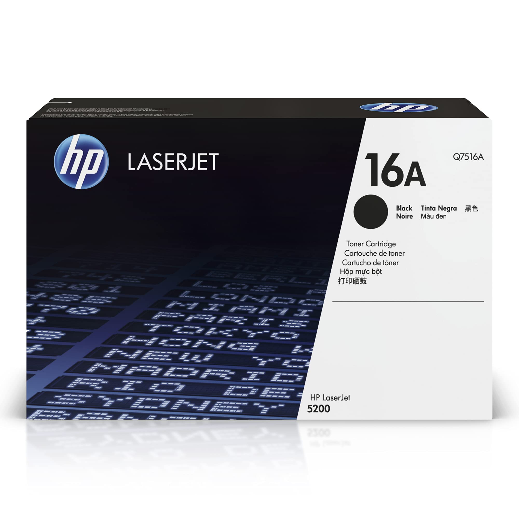 HP Kartrij Toner Hitam 16A Asli | Berfungsi dengan Lase...