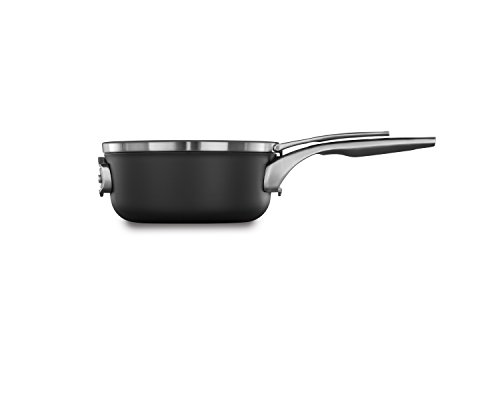 Calphalon Premier Space Saving Nonstick 2.5qt Sauce Pan dengan Penutup