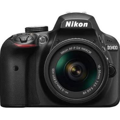 Nikon Kamera DSLR D3400 24.2 MP dengan Kit Lensa VR 18-...