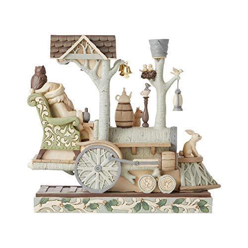 Enesco Jim Shore Heartwood Creek Woodland Santa/Patung ...