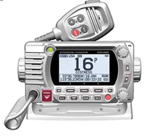 Standard Horizon GX1800GW Putih 25W VHF/GPS/Siri Penjel...