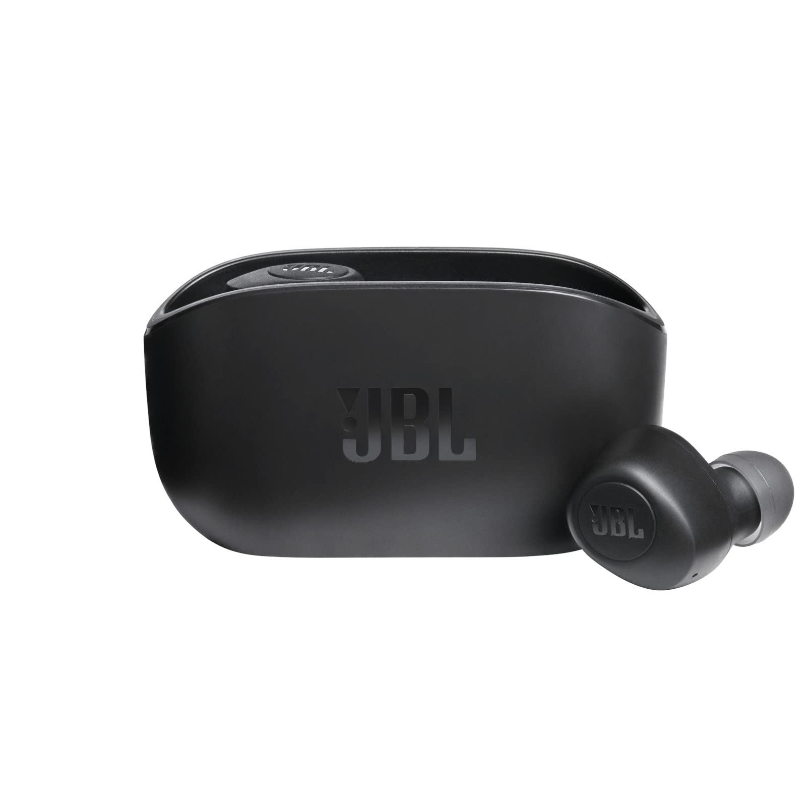 JBL VIBE 100 TWS - Fon Kepala Dalam Telinga Wayarles Benar - Hitam