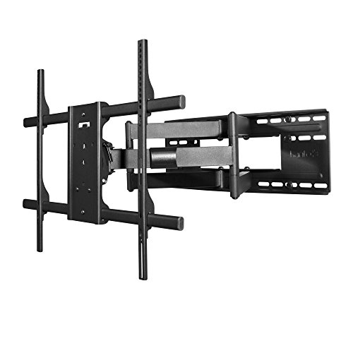  Kanto FMX3 Full Motion Articulating TV Wall Mount untuk TV 40-inci hingga 90-inci | Sambungan Sehingga 28' | Mekanisme Kecondongan Tanpa Alat | Klip Pengurusan Kabel Termasuk | Pembinaan Keluli Pepejal...