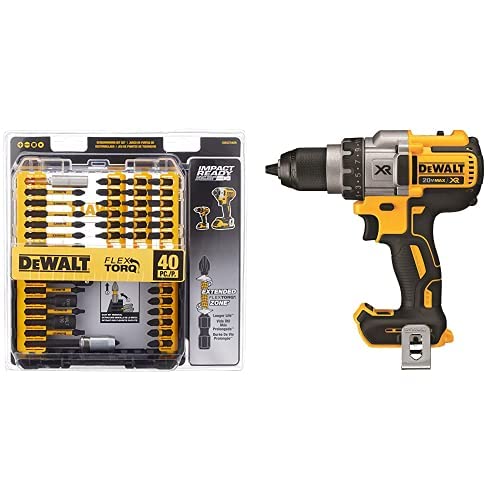 DEWALT Gerudi/Pemandu Tanpa Berus 20V MAX XR dengan 3 K...