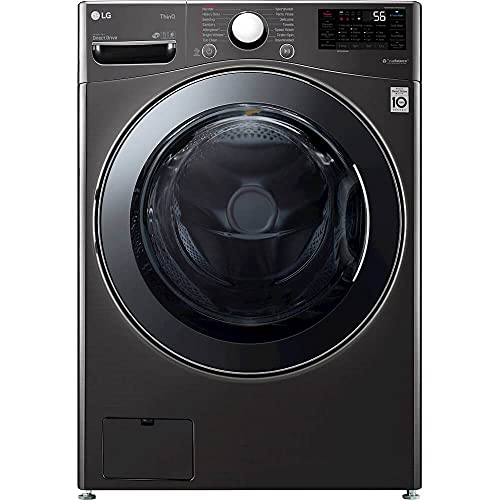 LG WM3998HBA 4.5 cu.ft. Kombo Pencuci & Pengering Beban...