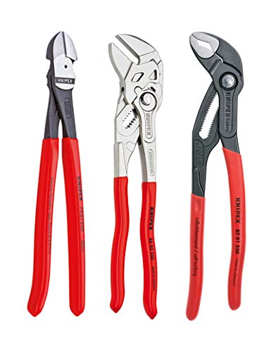 KNIPEX 9K-00-80-117-AS 3 Keping Set Tang 10'