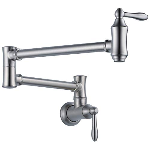 Delta Faucet 1177LF-PN Pengisi Periuk Pemasangan Dinding Tradisional