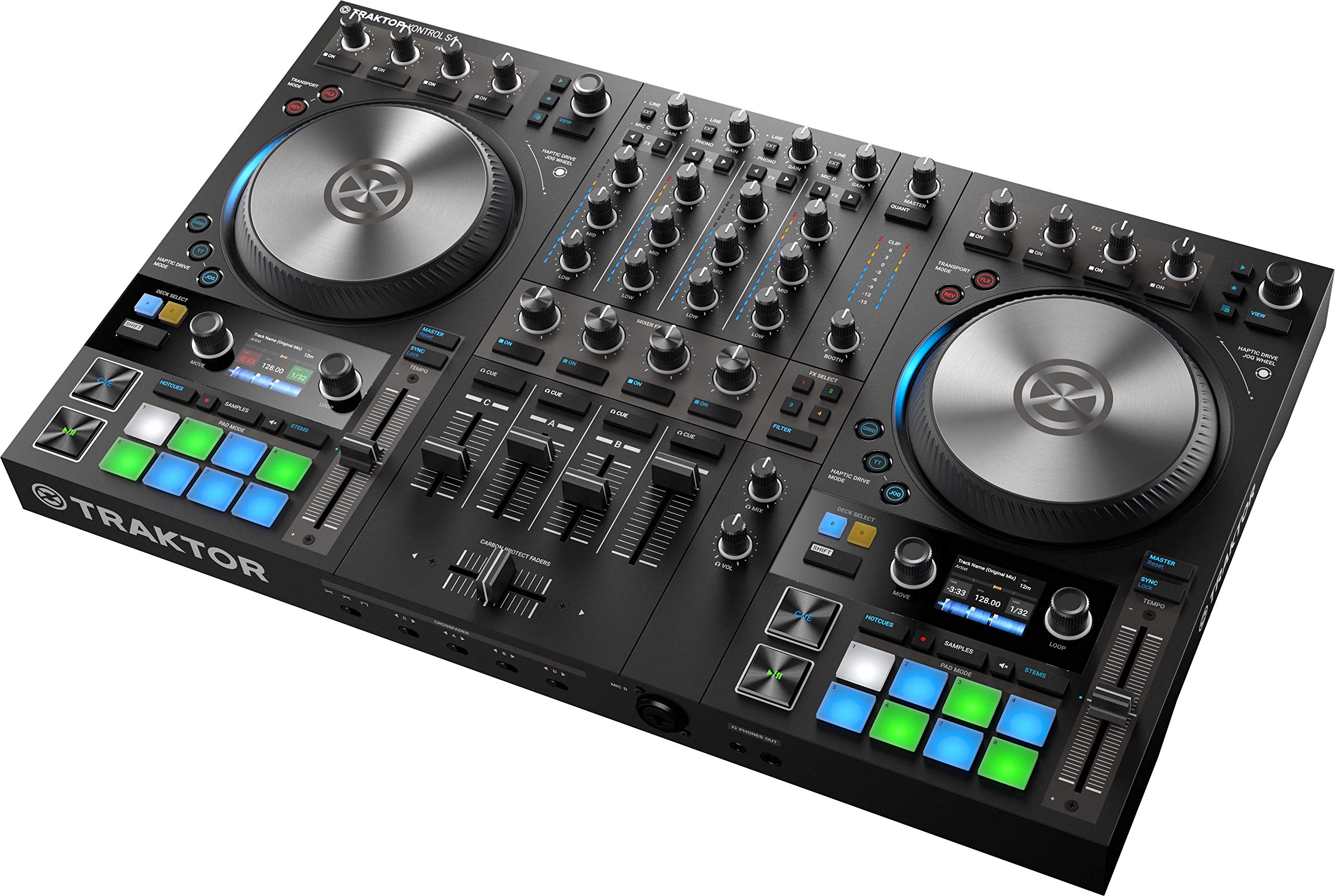 Native Instruments Pengawal DJ Traktor Kawalan S4 Mk3