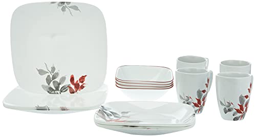 CORELLE Set 16-pc Daun Kyoto Square