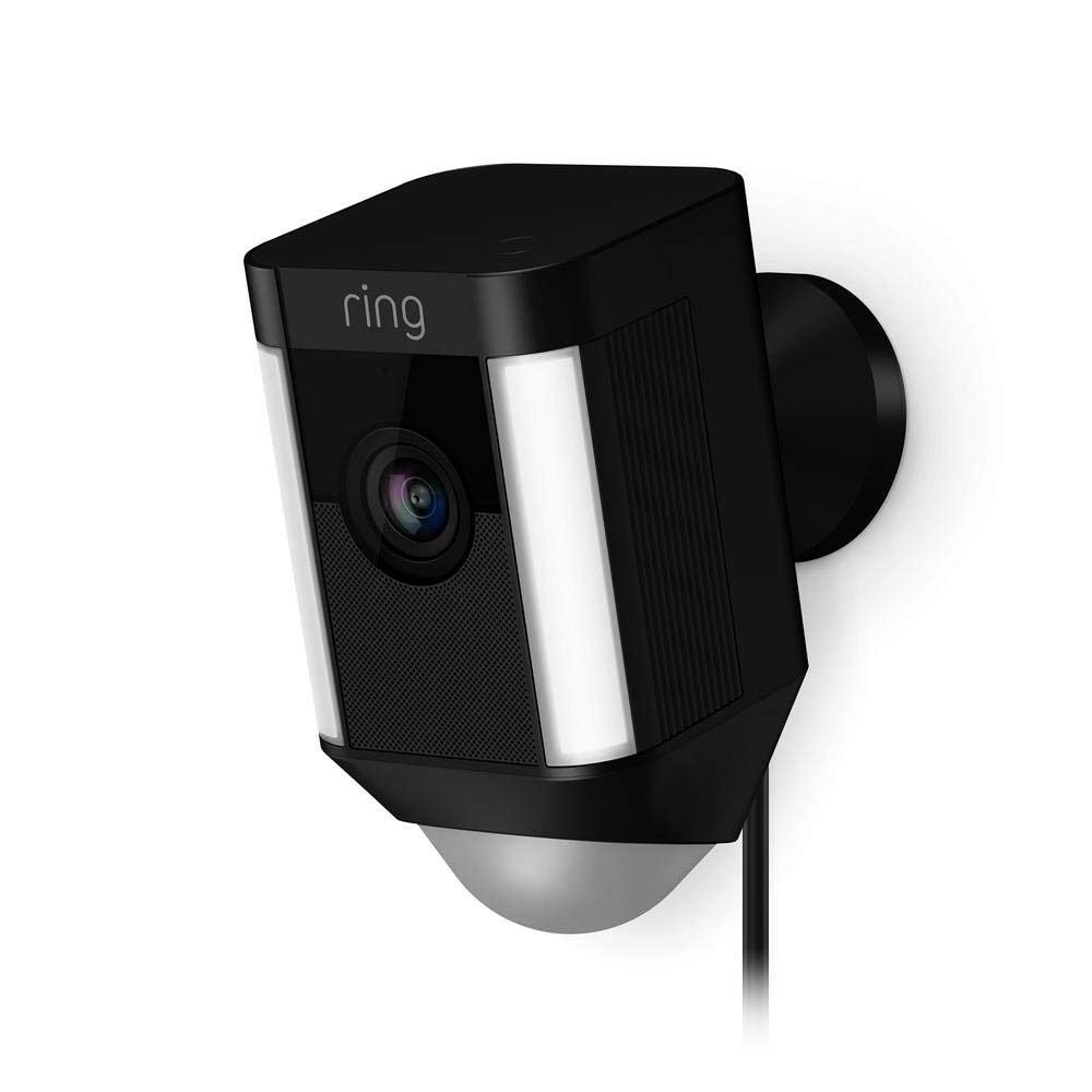 Ring Spotlight Cam Wired: Kamera keselamatan HD yang dipalamkan