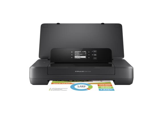 HP Pencetak Mudah Alih  OfficeJet 200 dengan Pencetakan...