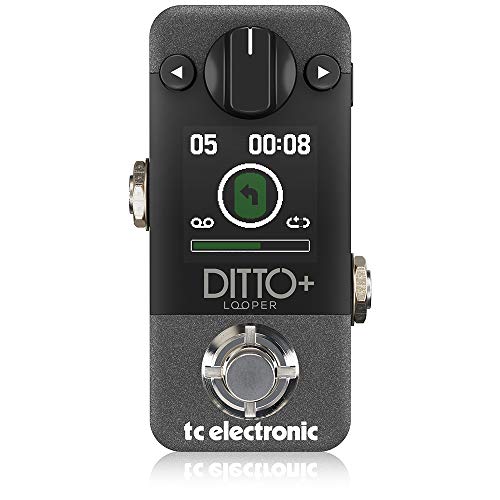 TC Electronic DITTO+ LOOPER Pedal Looper Berbilang sesi...