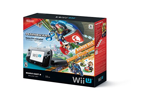 Nintendo Wii U 32GB Mario Kart 8 (Pra-Pasang) Himpunan Deluxe