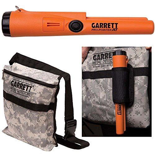 Garrett Pro Pointer ATMetal Detector ProPointer Kalis Air dengan Camo Pouch