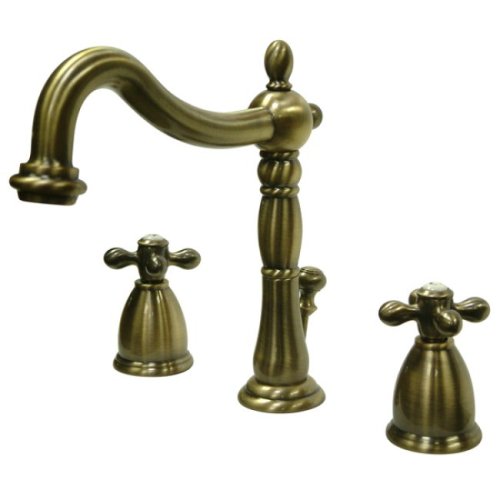 KINGSTON BRASS Faucet Tandas Luas KB1970AX Heritage 8''...