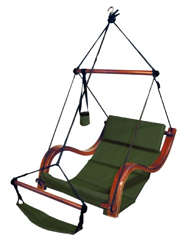 Hammaka Kerusi Namm Deluxe Hanging Hammock In Green