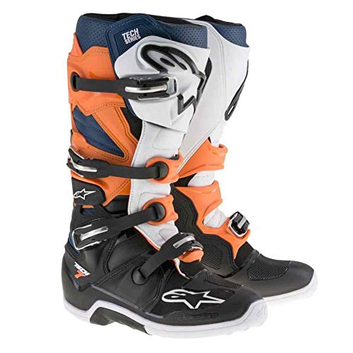 Alpinestars But Motocross Lelaki Tech 7 - Jingga...