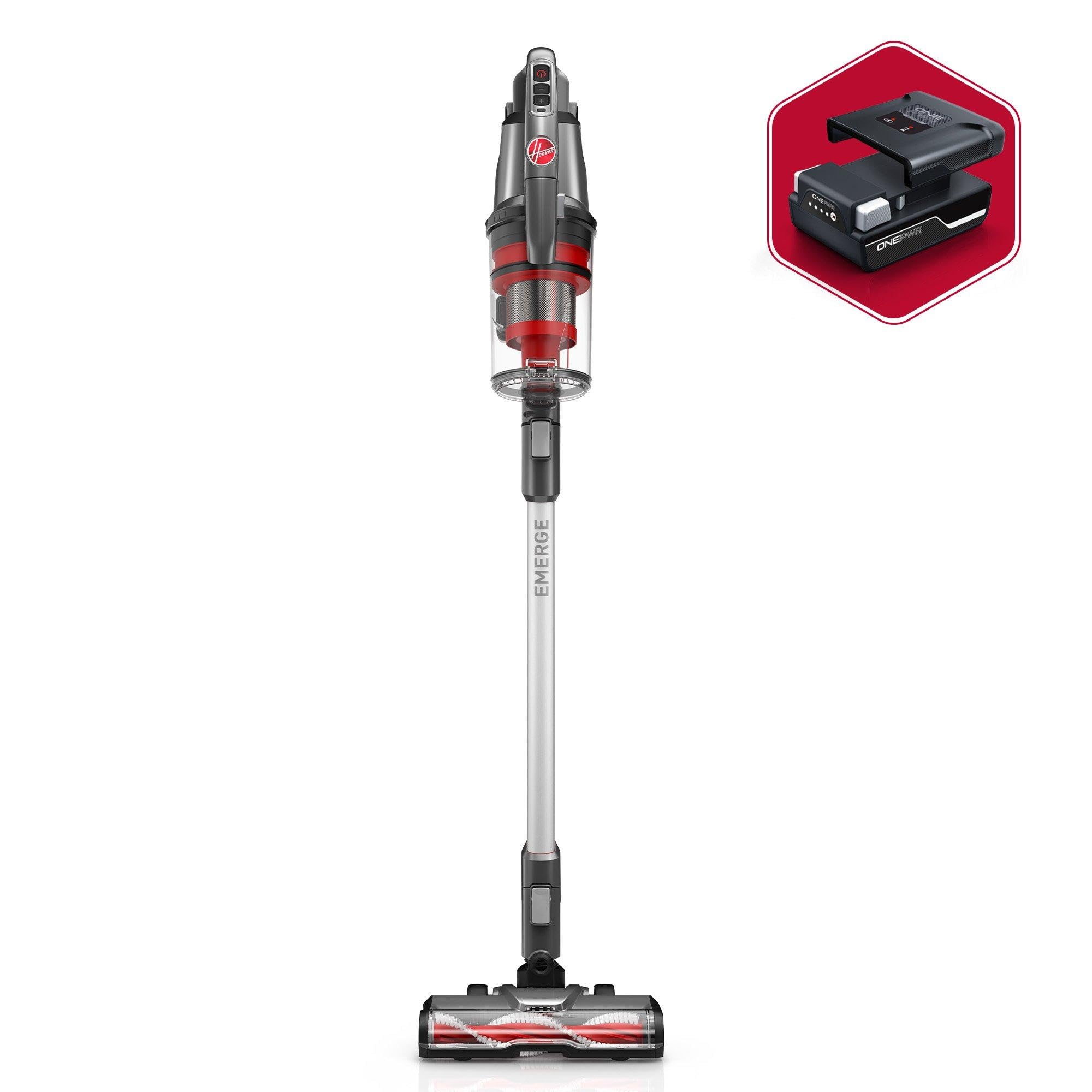 Hoover ONEPWR Emerge Pet Vakum Kayu Ringan Tanpa Kord H...