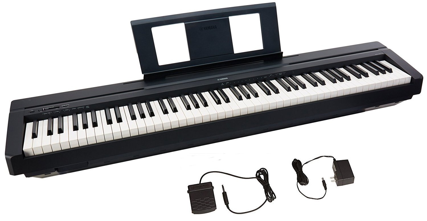 YAMAHA P-45 88-Key Weighted Action Piano Digital