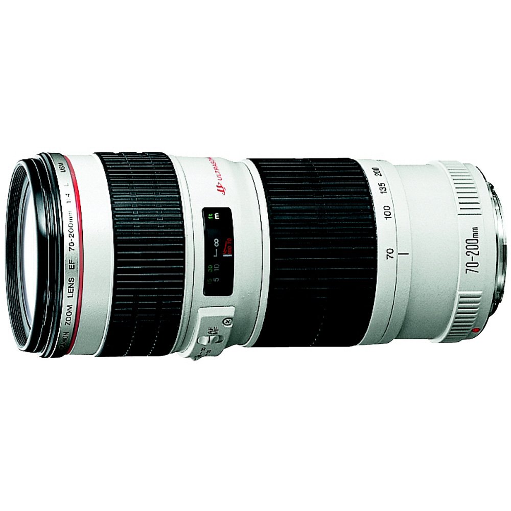 Canon Lensa EF 70-200mm f / 4 L IS USM untuk Kamera SLR Digital