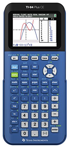 Texas Instruments Kalkulator Graf Beri Biru TI-84 Plus ...