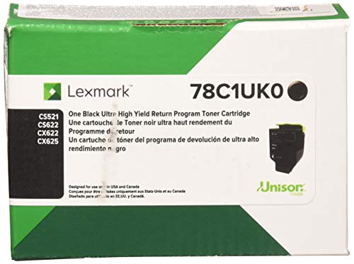 Lexmark Kartrij Toner Program Pulangan Hasil Ultra Tinggi 78C1UK0