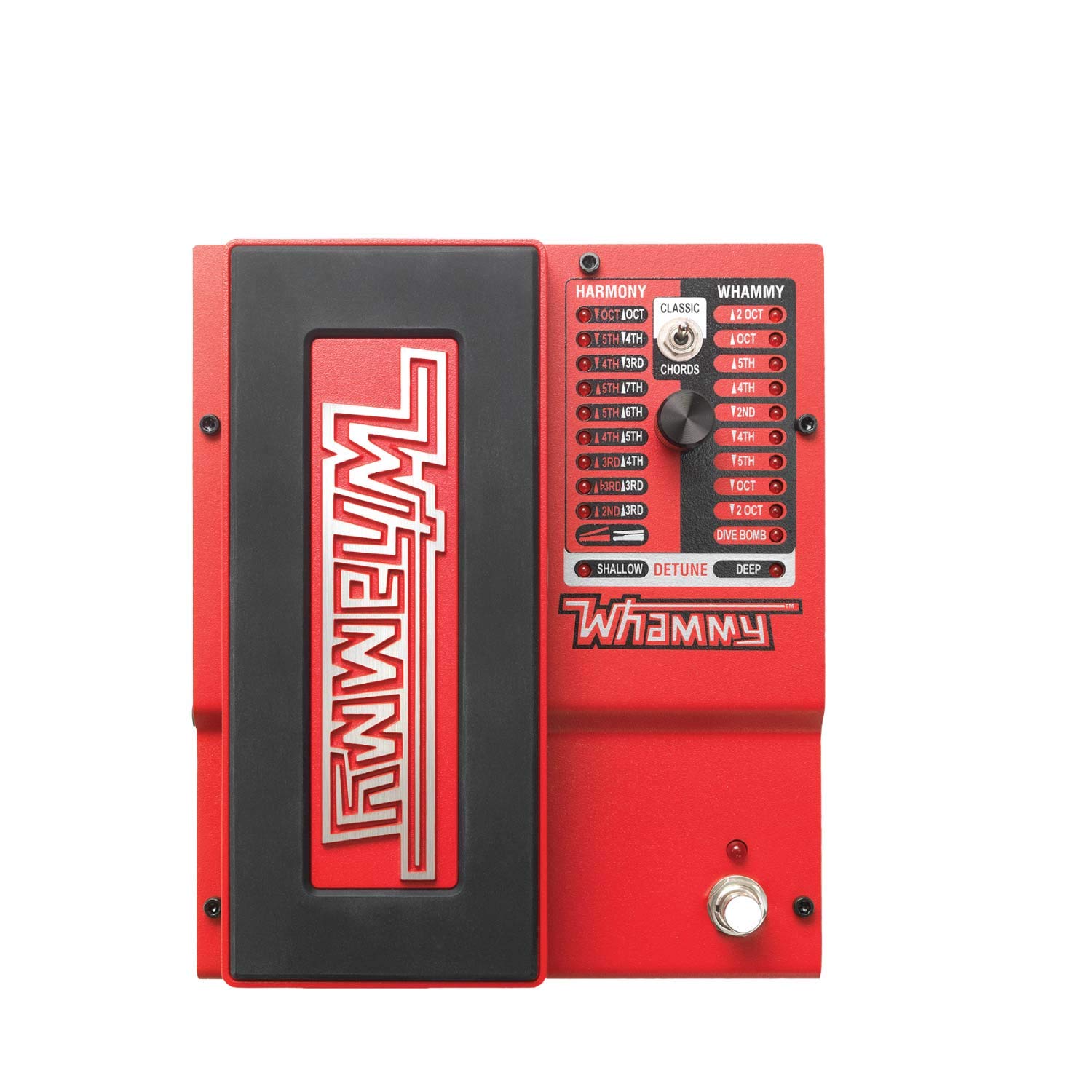 DigiTech Kesan Anjakan Padang 2 Mod Whammy (Gen ke-5) dengan Pintasan Benar