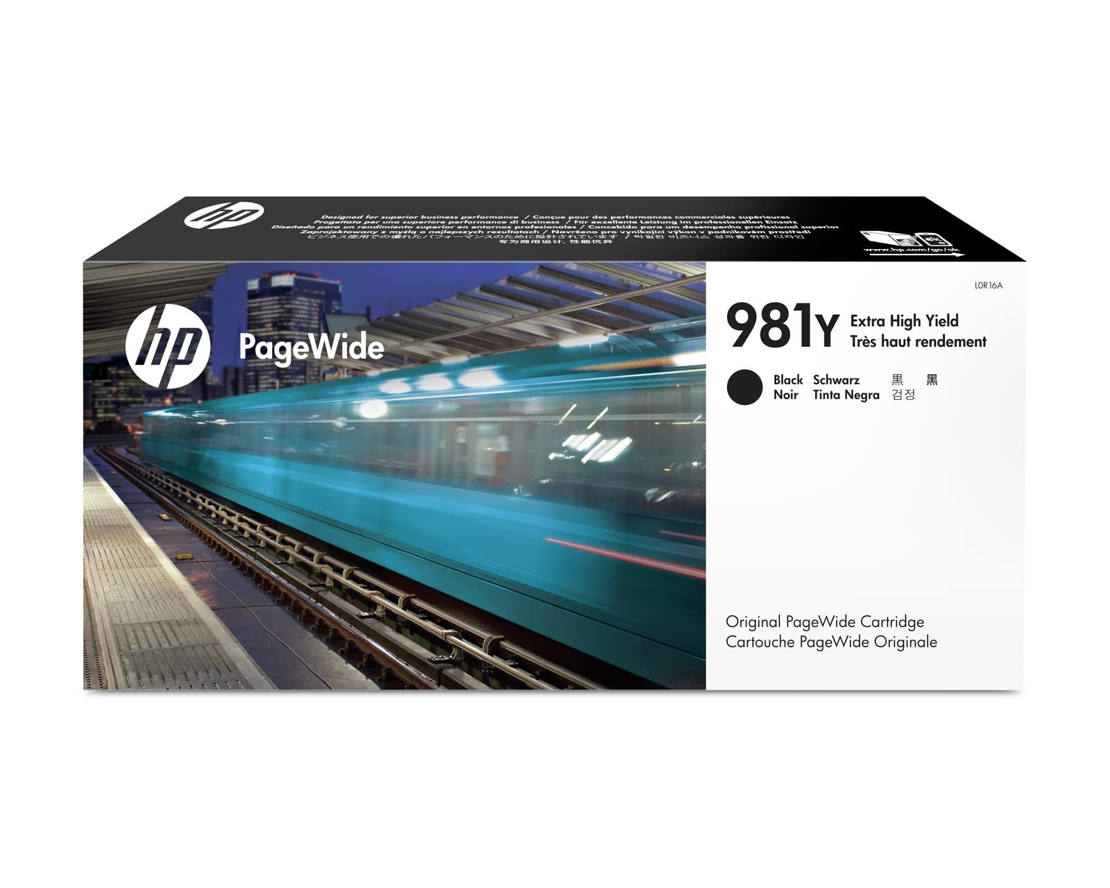 HP 981Y | PageWide-Cartridge Hasil Lebih Tinggi | Hitam...