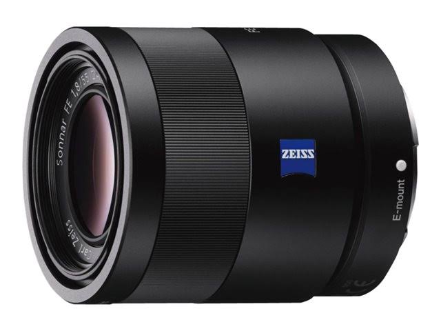 Sony 55mm F1.8 Sonnar T FE ZA Full Frame Prime Lens - B...