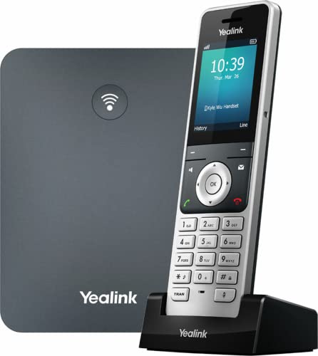 Yealink W76P - Himpunan Telefon IP DECT W56H dengan Pan...