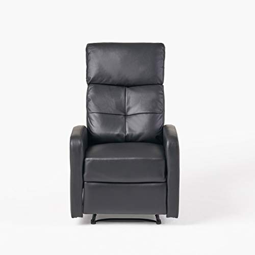 Great Deal Furniture Kerusi Kelab Recliner Kulit Teyana