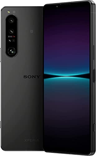 Sony Xperia 1 IV XQ-CT72 5G Dual 256GB 12GB RAM Dibuka Kunci Kilang (GSM Sahaja | Tiada CDMA - tidak Serasi dengan Verizon/Sprint) Hitam